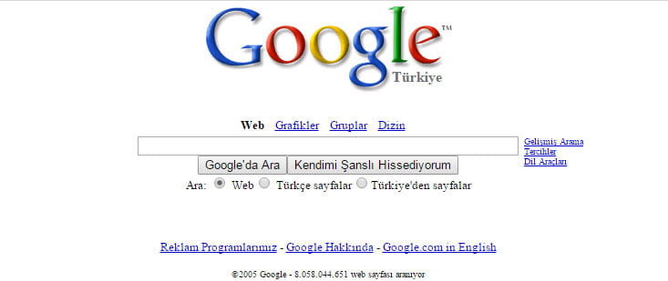 google-tarihce